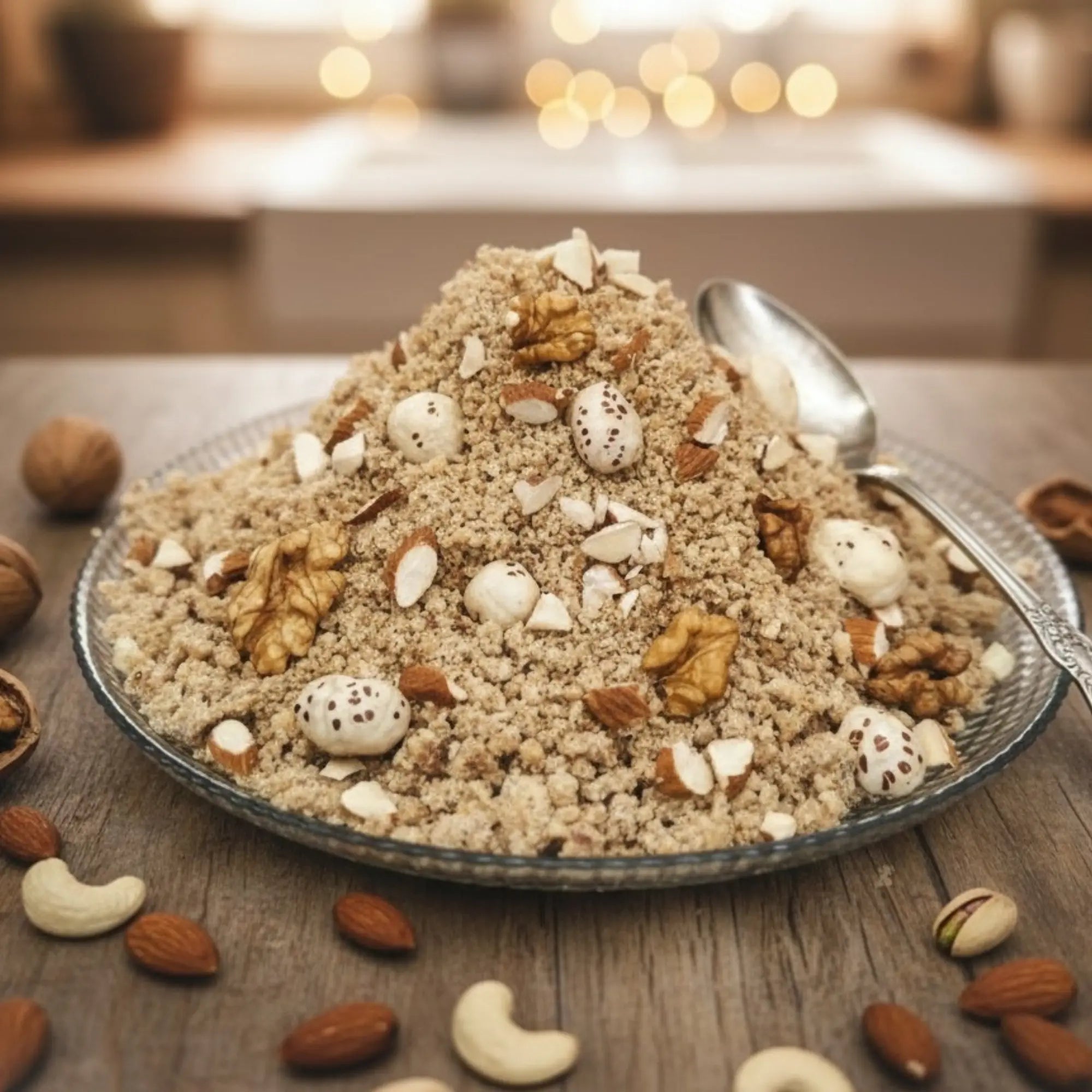 Desi panjiri healthy winter food for women , mothers and families